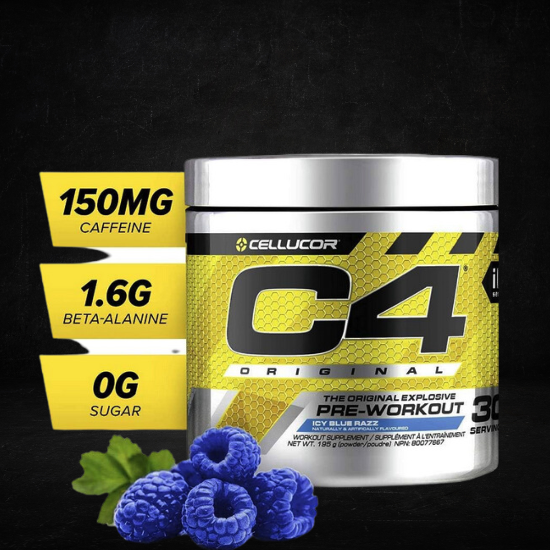 C4, PRE WORKOUT, 30 SERVICIOS