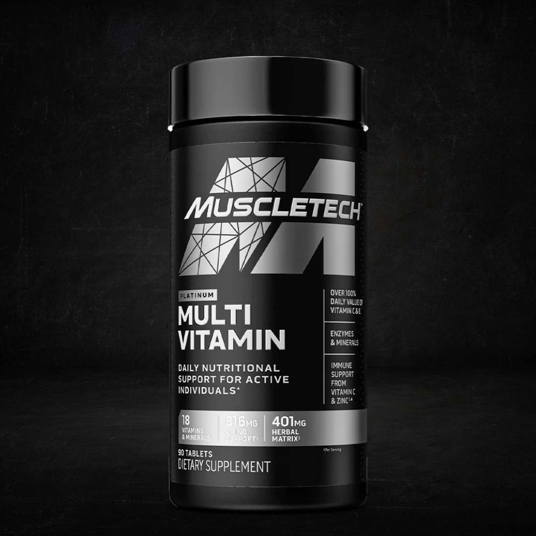 MULTIVITAMINICO PLATINUM MUSCLETECH, 90 TABS.