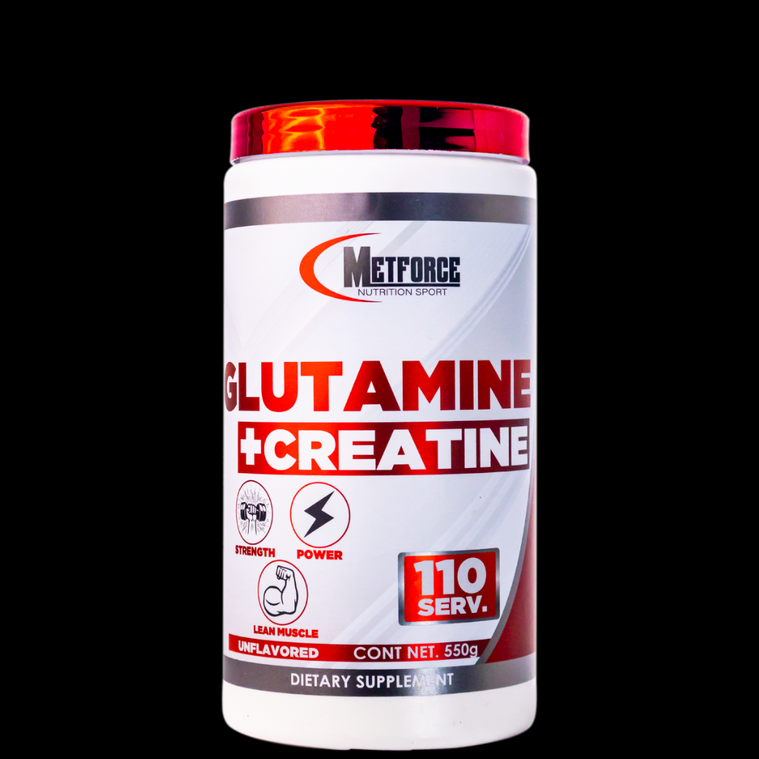 GLUTAMINA+ CREATINA, METFORCE.